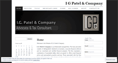 Desktop Screenshot of igpatelco.com